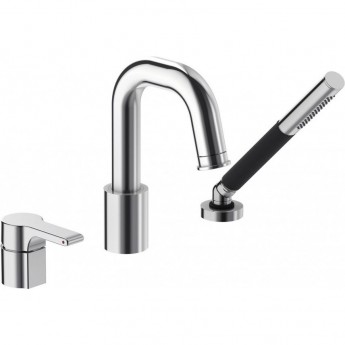 Смеситель JACOB DELAFON SINGULIER E10873-CP для ванны с душевой лейкой Смеситель JACOB DELAFON SINGULIER E10873-CP для ванны с душевой лейкой