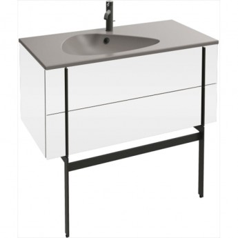 Тумба JACOB DELAFON NOUVELLE VAGUE EB3032-G1C 100 см под раковину белый лак Тумба JACOB DELAFON NOUVELLE VAGUE EB3032-G1C 100 см под раковину белый лак