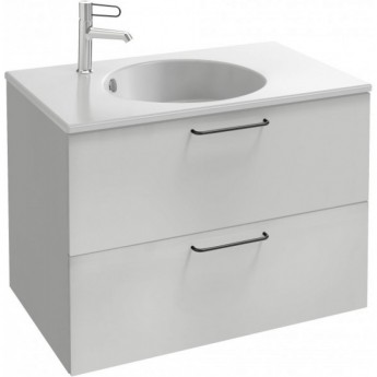 Тумба JACOB DELAFON ODEON RIVE GAUCHE EB2520-R9-N18 под раковину 60 см белый блестящий Тумба JACOB DELAFON ODEON RIVE GAUCHE EB2520-R9-N18 под раковину 60 см белый блестящий